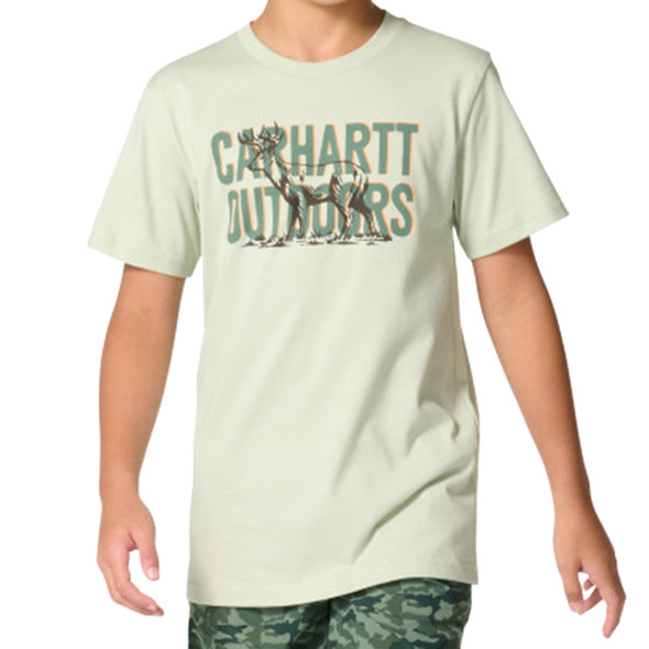 Carhartt Children's Deer Carhartt Logo Short-Sleeve Shirt